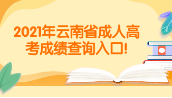 云南省成人高考成績查詢