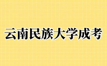 2024年云南民族大學(xué)成人高考網(wǎng)上報名流程？